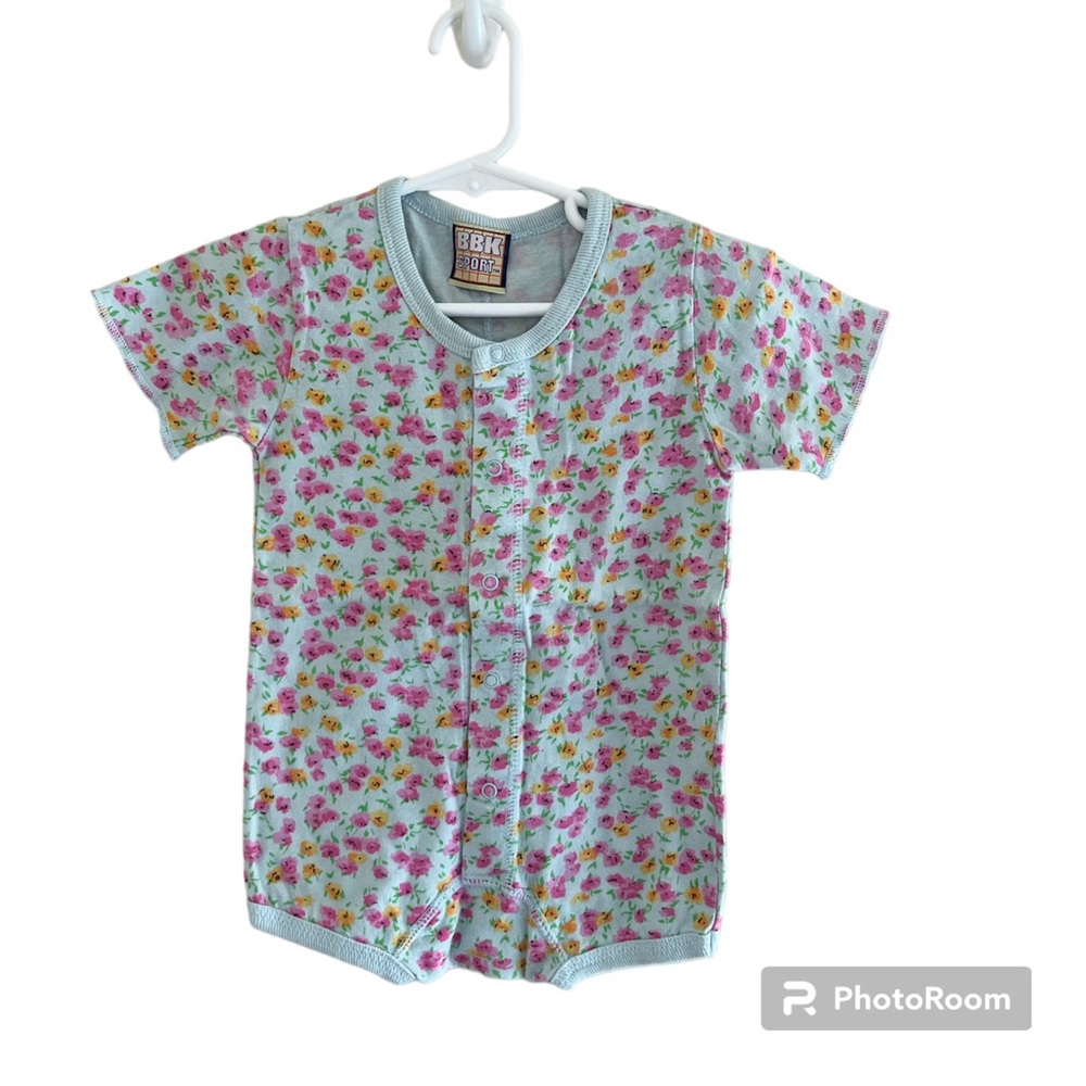 Floral Kids One Piece